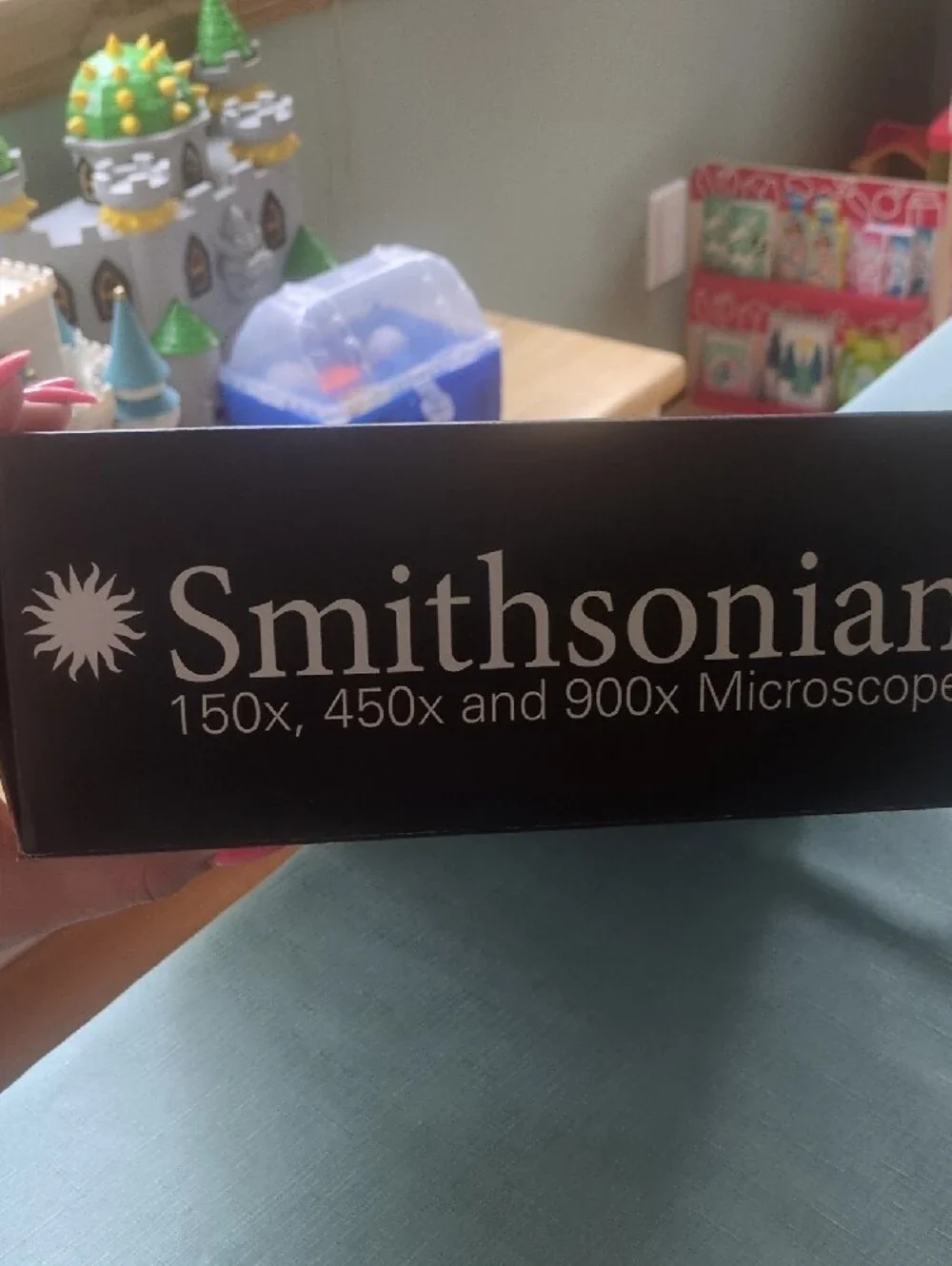 Smithsonian Kids Black 3-in-1 Microscope Set for Hands-On STEM Learning